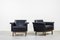 Mid-Century Swedish Modern Lounge Chairs by Karl-Erik Ekselius for JOC Vetlanda, Set of 2 1