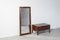 Mid-Century Swedish Rosewood Veneer Dresser & Mirror by Nyge, Set of 2 1