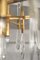 Italian Brass & Glass Icicles Chandelier by Gaetano Sciolari, 1970s 15