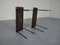 Mid-Century Copper & Steel Side Tables, 1950s, Set of 2 11