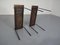 Mid-Century Copper & Steel Side Tables, 1950s, Set of 2, Image 10