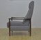 Mid-Century Armchair with Folding Footrest, Immagine 4