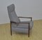 Mid-Century Armchair with Folding Footrest 2