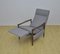 Mid-Century Armchair with Folding Footrest, Image 9