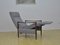 Mid-Century Armchair with Folding Footrest, Immagine 7