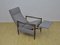 Mid-Century Armchair with Folding Footrest, Immagine 8