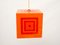 Pop Art Cube Ceiling Lamp, 1970s 7