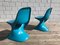 Blue Stacking Chairs by Alexander Begge for Casalino, 1972, Set of 2 10