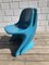 Blue Stacking Chairs by Alexander Begge for Casalino, 1972, Set of 2, Image 5