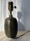 Vintage Brown Green Table Lamp from Agne Aronsson, 1960s, Image 4