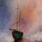 Pintura al óleo marítima enmarcada de David Chambers, Imagen 4