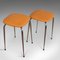 French Leatherette Lounge Stools, 1960s, Set of 2 6