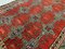 Großer türkischer Vintage Kelim Teppich in Rot & Schwarz aus Wolle 8