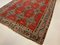 Grand Tapis Kilim Vintage en Laine Rouge et Noire, Turquie 3