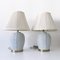 Mid-Century Modern German Ceramic Table Lamps, 1960s, Set of 2 1