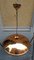 Copper Ceiling Lamp, 1970s 4