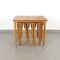 Czech Nesting Tables by Poul Hundevad, 1960s, Set of 5, Image 1