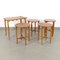 Czech Nesting Tables by Poul Hundevad, 1960s, Set of 5, Image 5