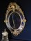 Large Antique Napoleon III Mirror with Reserves 1