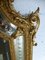 Antiker Napoleon III Spiegel mit Reserven 6