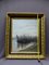 Antique Bateaux Au Port French School Painting by Hermann Delpech 11