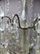 Antiker XIX Kronleuchter aus Bronze und Kristallglas 10