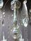 Lámpara de araña XIX antigua de bronce y cristal, Imagen 9