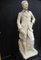 Large Antique XX Statue of Knight in Stone, Image 1
