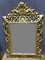 Specchio XIX antico in legno dorato, Immagine 8