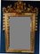 Antique Golden Wood Mirror and Console, Set of 2 5