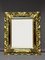 Großer Antiker Napoleon III Spiegel mit goldenem Holzrahmen 1