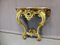Antique Napoleon III Console Table in the Style of Louis XV, Image 1