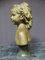 After Houdon, Bust of Child, Terracotta on Marble Base, Image 4