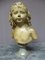 After Houdon, Bust of Child, Terracotta on Marble Base, Image 3