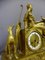 Péndulo Imperio antiguo de bronce dorado, Imagen 6