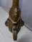 Antique Walnut Lamp Foot, Image 4