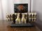 Antique Napoleon III Marquetry Liquor Cellar Set 1