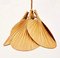 Uchiwa Ceiling Lamp, 1970s 1