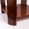 Small Art Deco Octagonal Walnut Veneer Side Table, 1930s 4