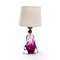 Mid-Century Belgian Crystal Table Lamp from Val Saint Lambert, 1960s, Image 1