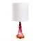 Mid-Century Belgian Crystal Table Lamp from Val Saint Lambert, 1950s 1