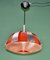 Plastic & Metal Ceiling Lamp, 1970s 5