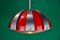 Kunststoff & Metall Deckenlampe, 1970er 6