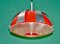 Plastic & Metal Ceiling Lamp, 1970s 3