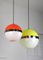 Vintage Space Age Pendant Lamps, Set of 2 2