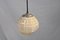 Art Deco Golden Ceiling Lamp, 1930s 11