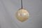 Art Deco Golden Ceiling Lamp, 1930s 3