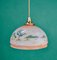 Art Deco Painted Ceiling Lamp, 1920s 4