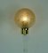 Vintage Wandlampen aus Strukturiertem Glas & Goldem Metall, 1980er, 2er Set 5