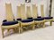 Bamboo Dining Chairs, 1980s, Set of 8 7